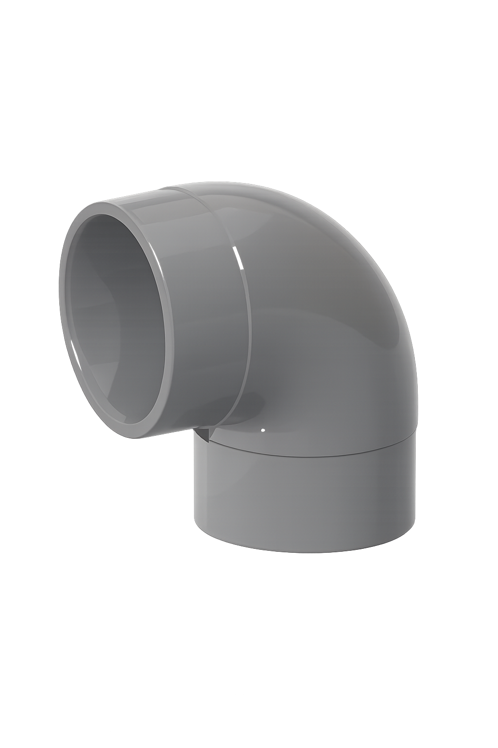CODO 90° PVC GRIS - SCH 80 1/4"-6" - CEMENTAR - ASTM D1784