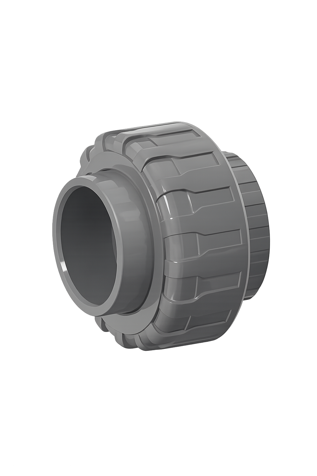 UNIÓN AMERICANA PVC GRIS - SCH 80 1/2"-4" - SELLO EPDM