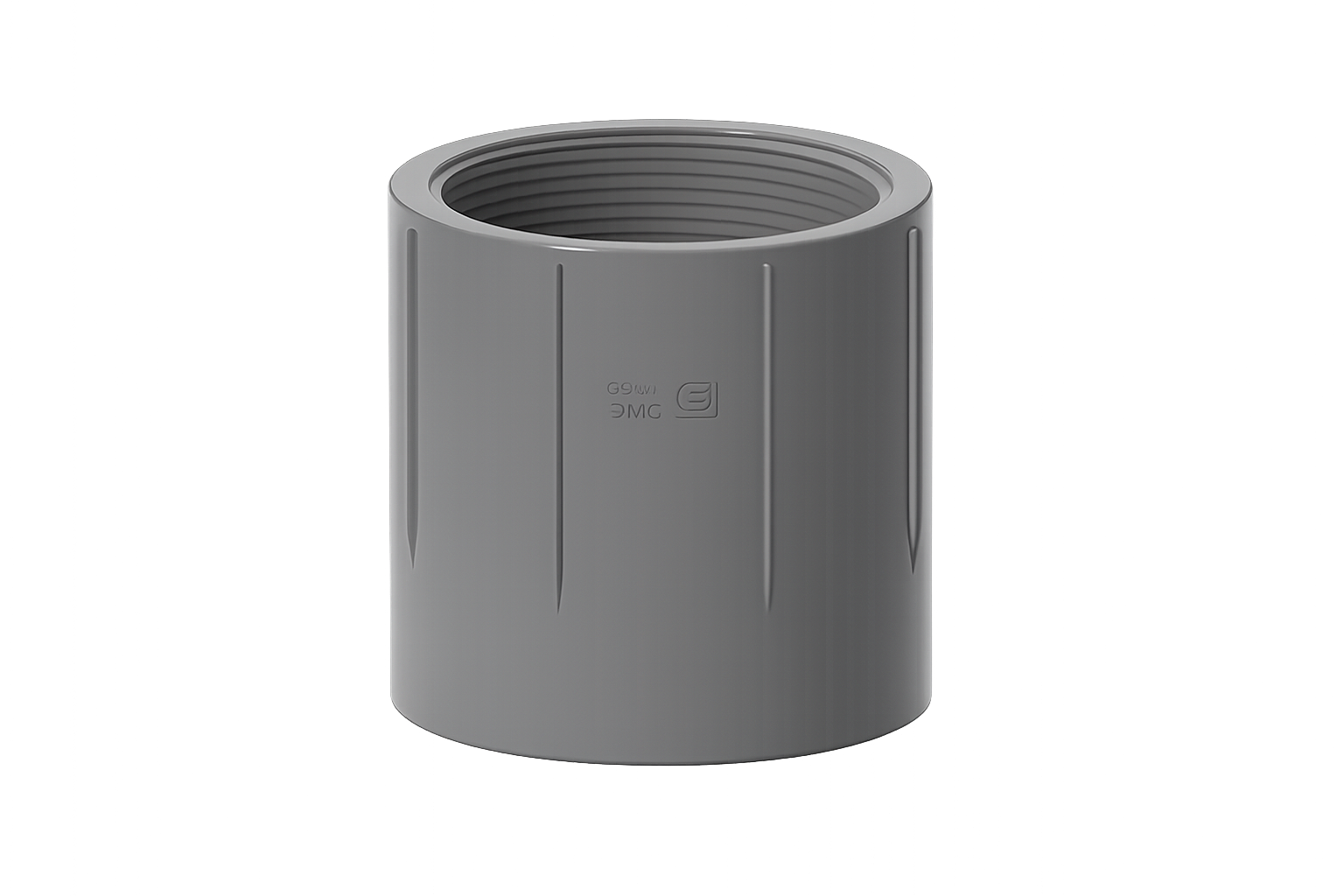ADAPTADOR HEMBRA PVC GRIS - SCH 80 1/2"-4" - CEMENTAR X ROSCA NPT - ASTM