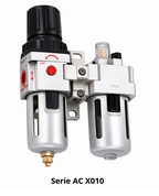 FILTRO REGULADOR LUBRICADOR (FRL) DE AIRE - Series X000 - X010