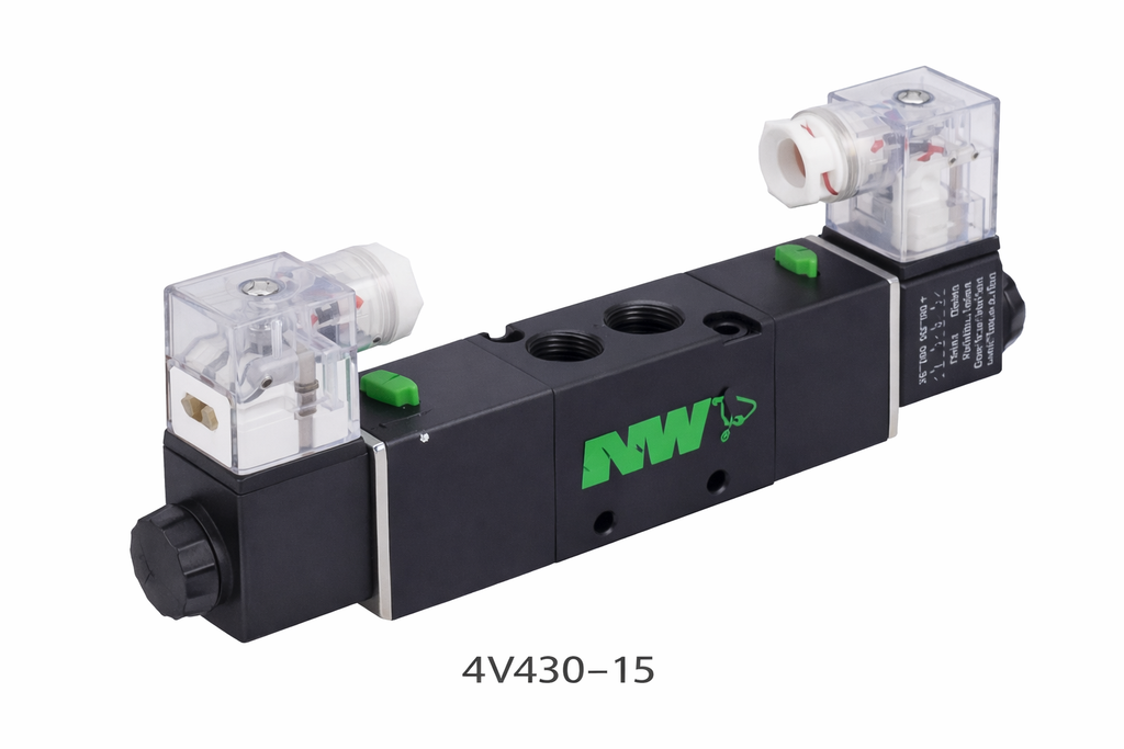 VALVULA DIRECC ELECTRICA SERIE 300 CONEXIÓN 3/8”BSP