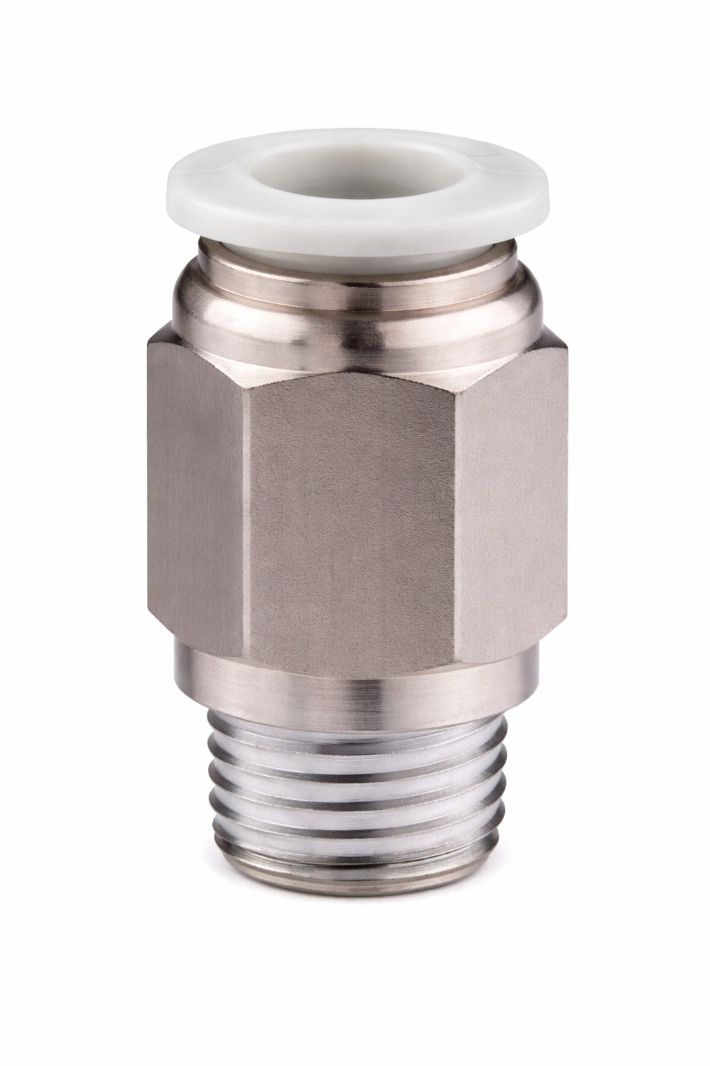 CONECTOR RECTO TUBO-HILO MACHO